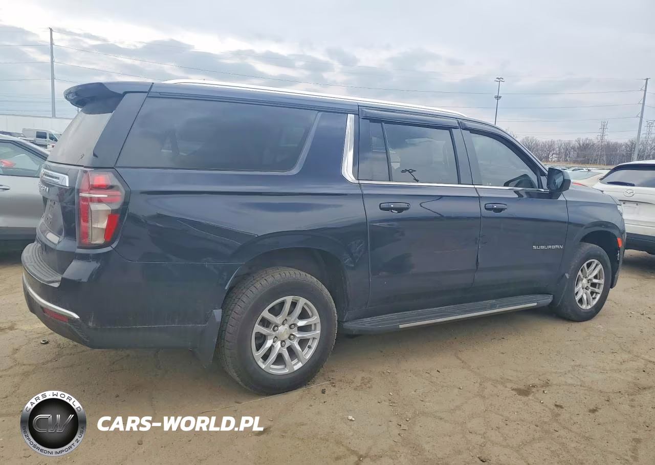 2021 Chevrolet Suburban K1500 Ls VIN:1GNSKBKD7MR310153 - 3