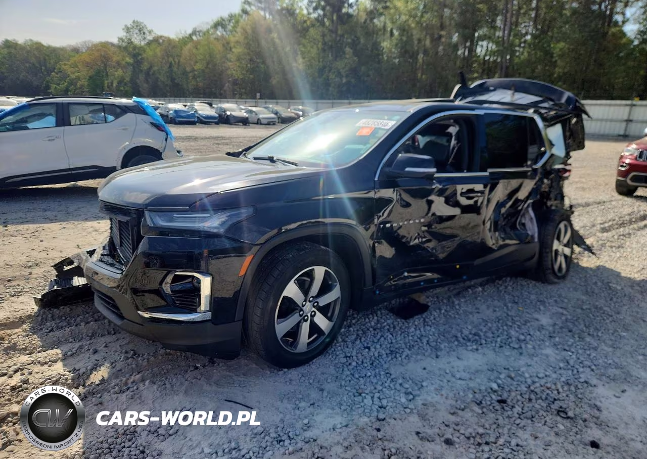 2022 Chevrolet Traverse Lt VIN:1GNEVHKW9NJ120847 - 1