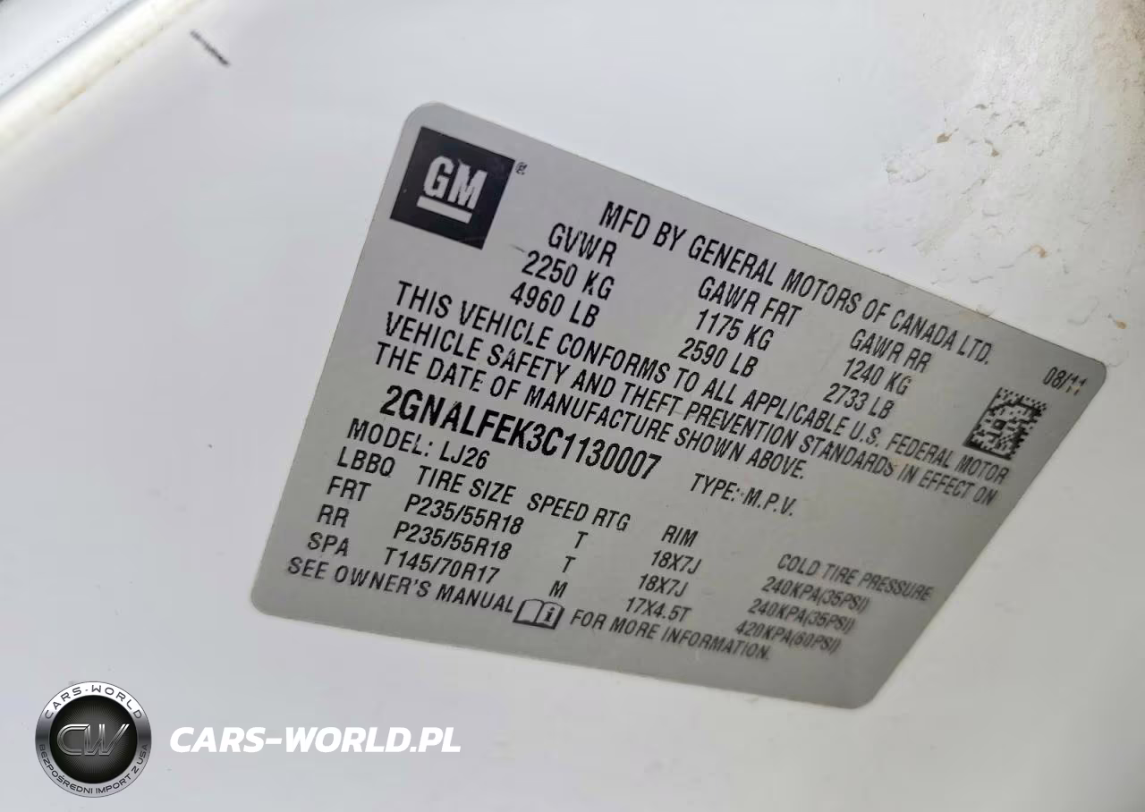 2012 Chevrolet Equinox Ltz VIN:2GNALFEK3C1130007 - 13