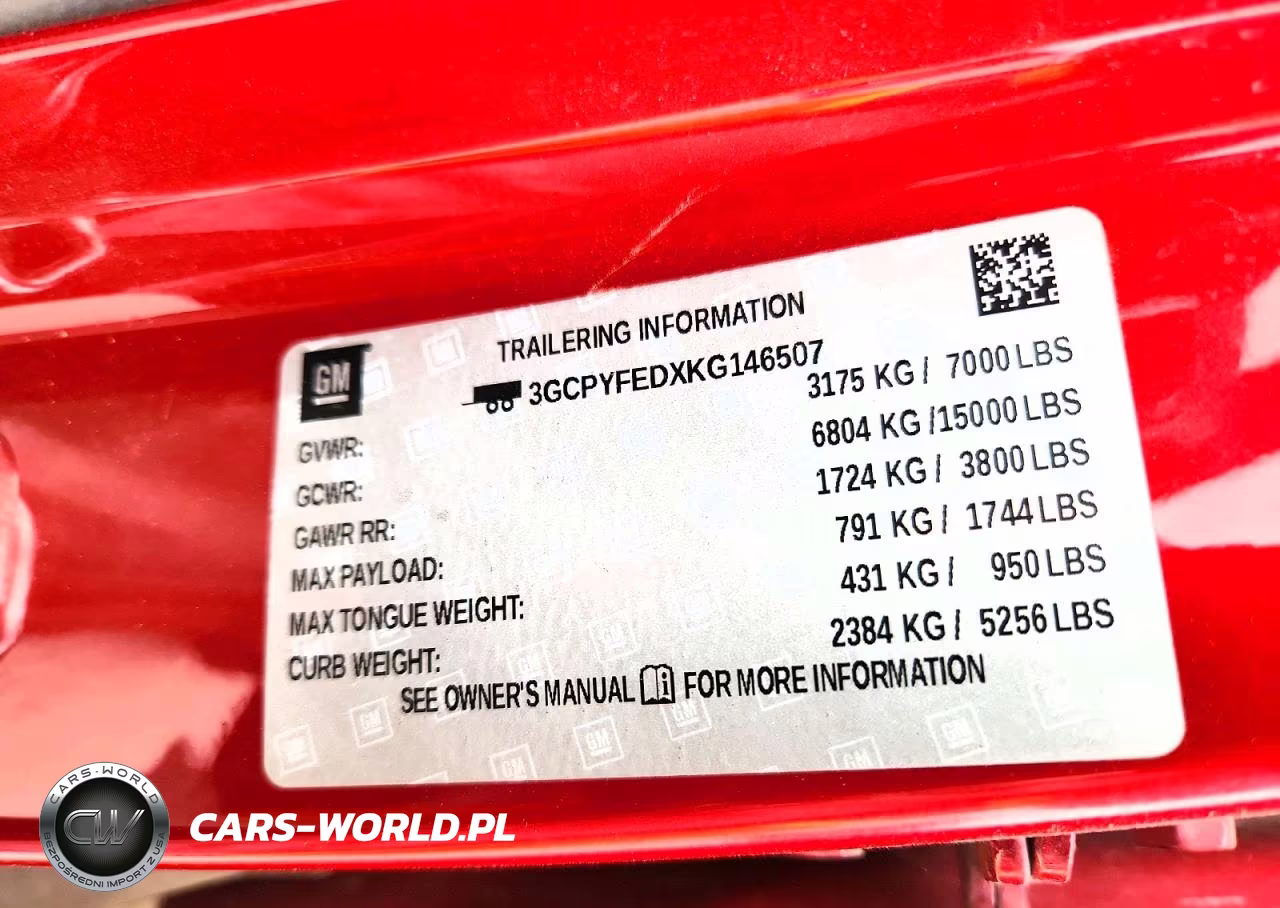 2019 Chevrolet Silverado K1500 Lt Trail Boss VIN:3GCPYFEDXKG146507 - 12