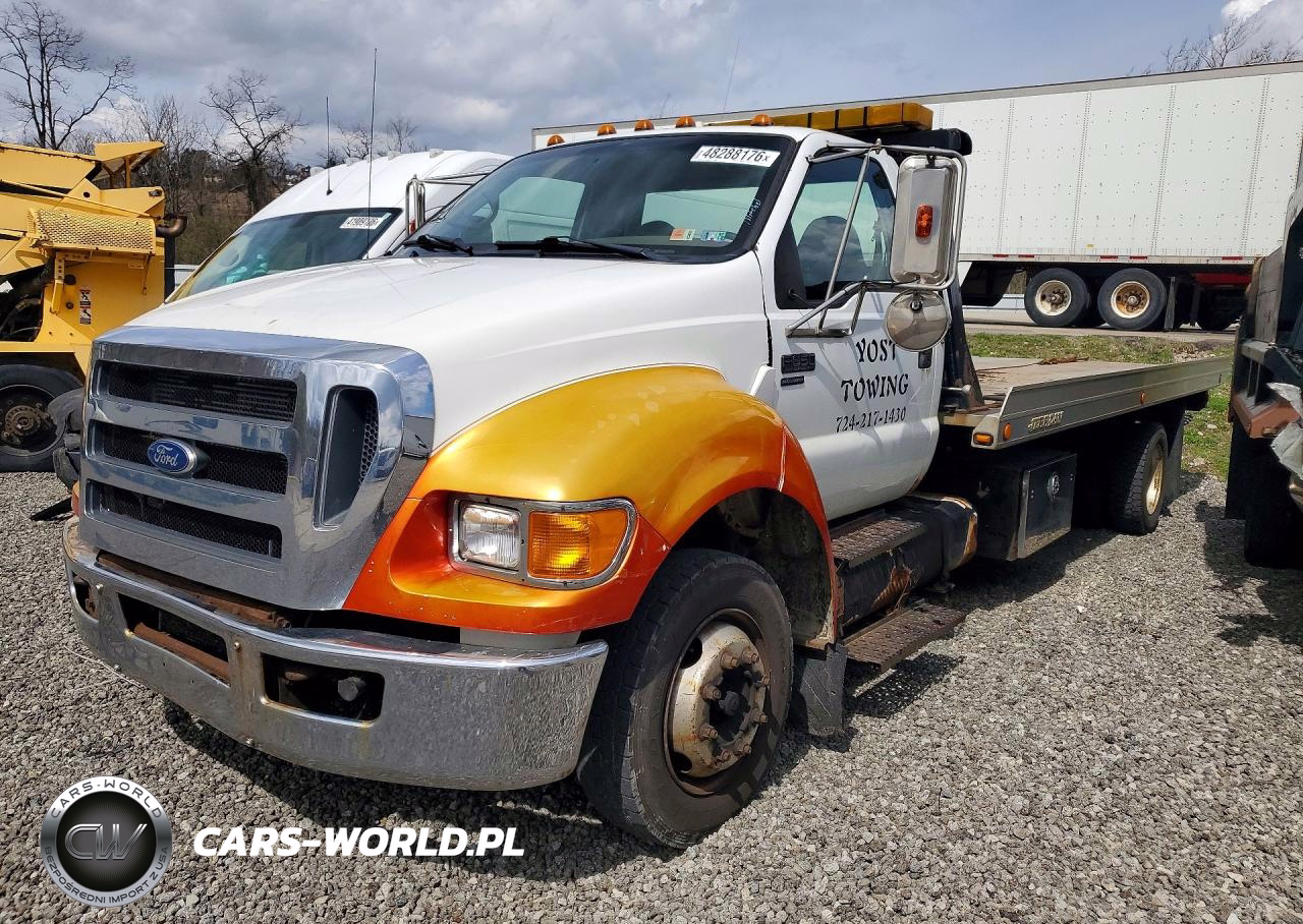 2008 Ford F650 Super Duty Rollback Truck