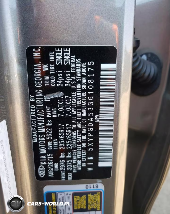 2016 Kia Sorento Lx VIN:5XYPGDA53GG108175 - 13
