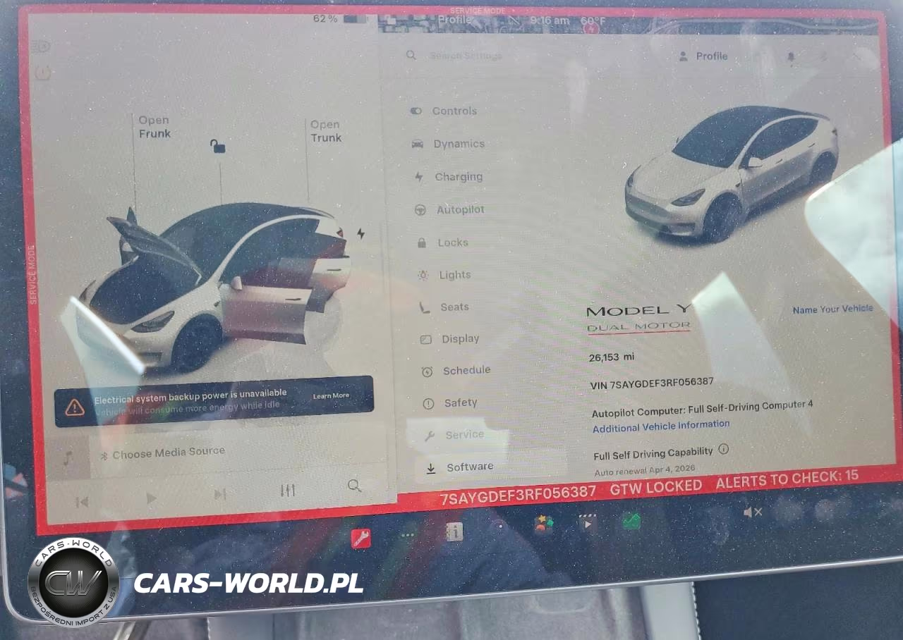 2024 Tesla Model Y VIN:7SAYGDEF3RF056387 - 9