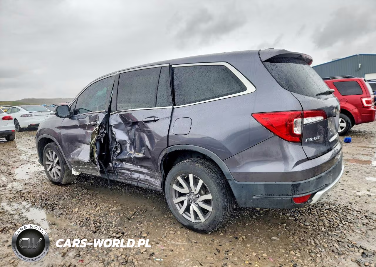 2019 Honda Pilot Exl VIN:5FNYF6H55KB048232 - 2