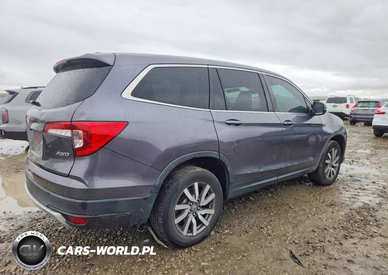 2019 Honda Pilot Exl VIN:5FNYF6H55KB048232 - 3