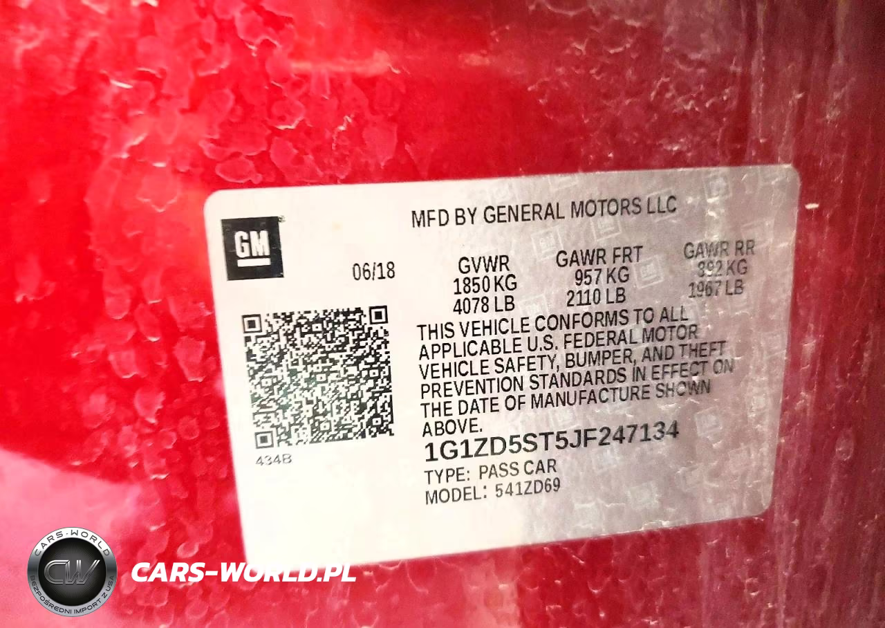 2018 Chevrolet Malibu Lt VIN:1G1ZD5ST5JF247134 - 12