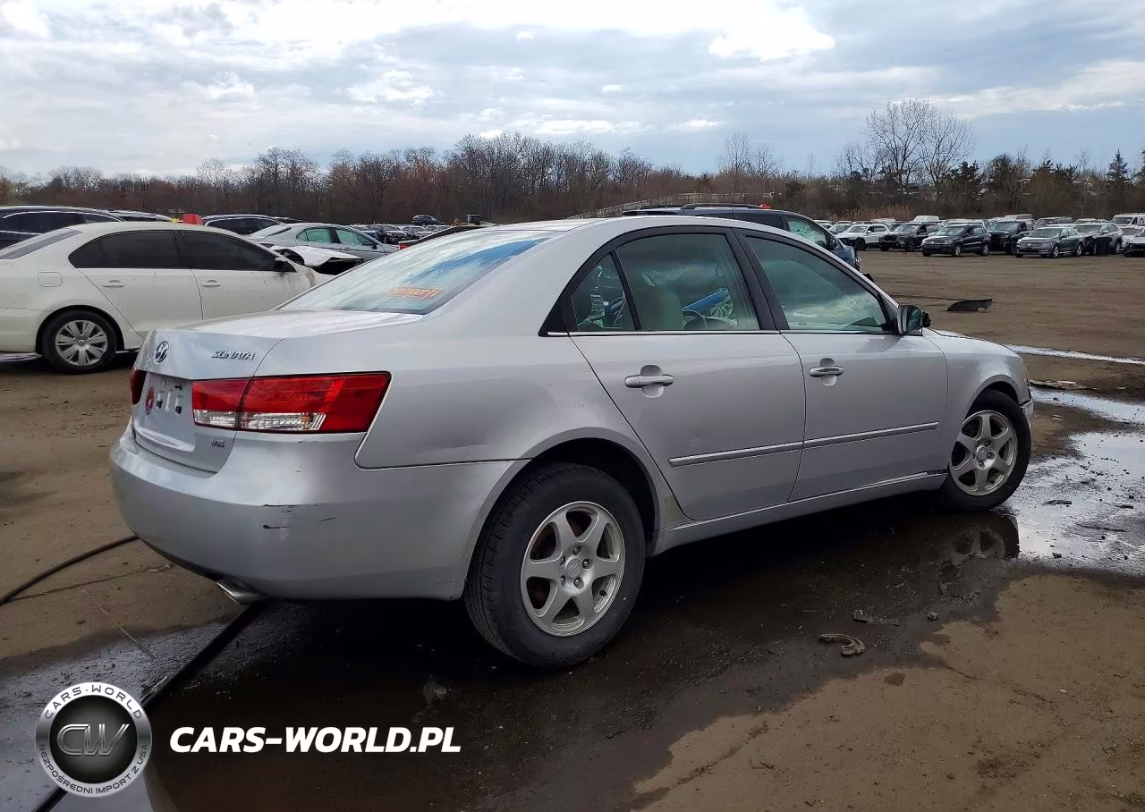 2006 Hyundai Sonata Gls V6 VIN:5NPEU46F46H044835 - 3
