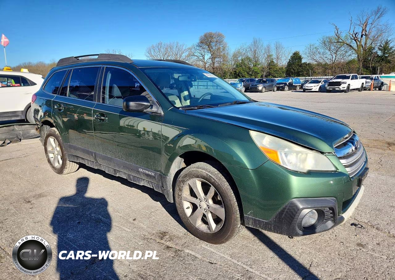 2014 Subaru Outback 2.5I VIN:4S4BRCAC3E3328409 - 4