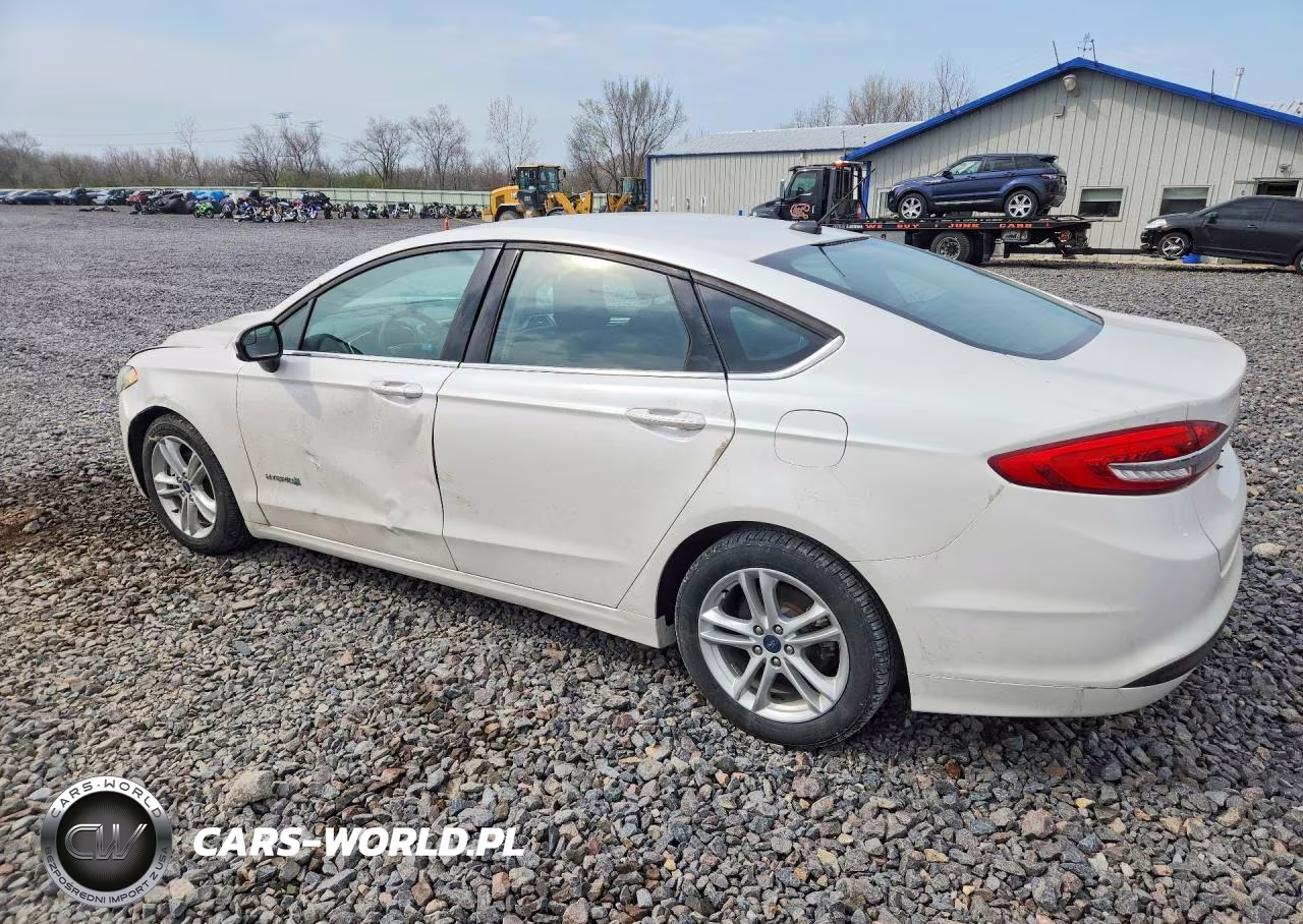 2018 Ford Fusion Se Hybrid VIN:3FA6P0LU4JR160474 - 2