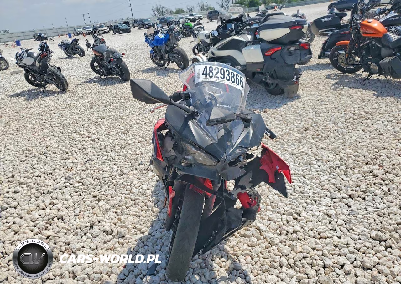 2025 Kawasaki Ex500 A VIN:ML5EXGJ10SDA72147 - 2