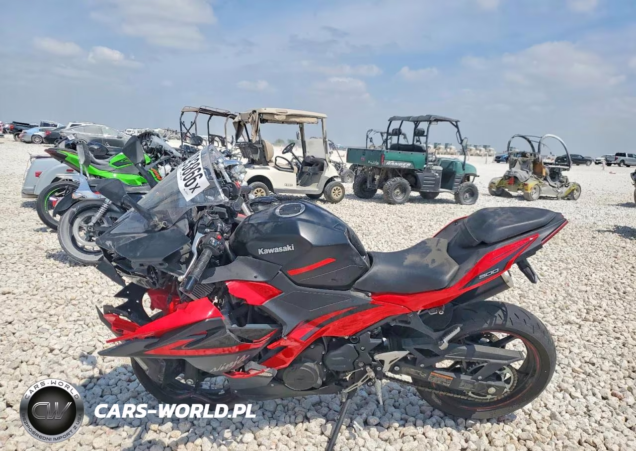 2025 Kawasaki Ex500 A VIN:ML5EXGJ10SDA72147 - 3