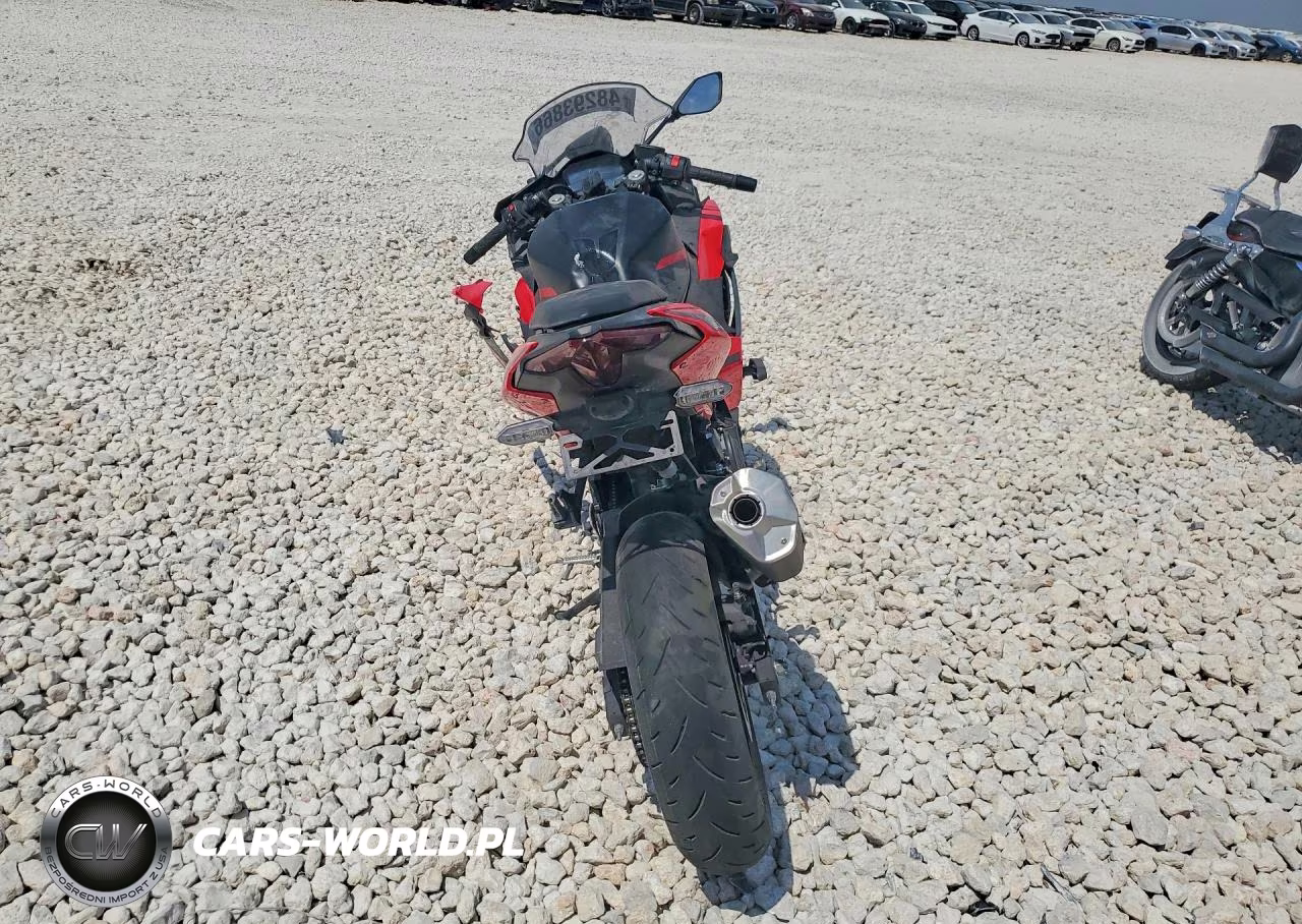 2025 Kawasaki Ex500 A VIN:ML5EXGJ10SDA72147 - 4