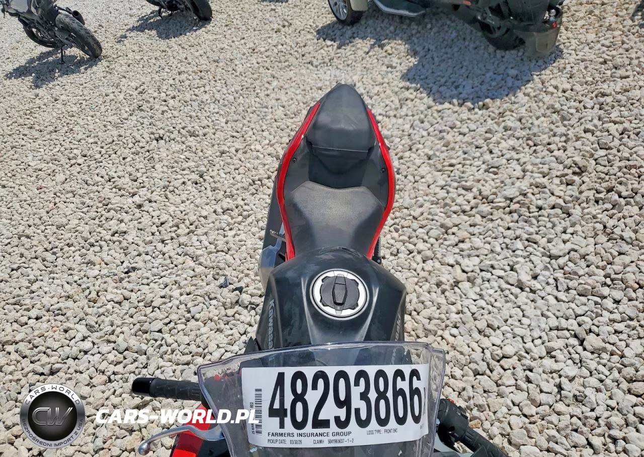 2025 Kawasaki Ex500 A VIN:ML5EXGJ10SDA72147 - 5