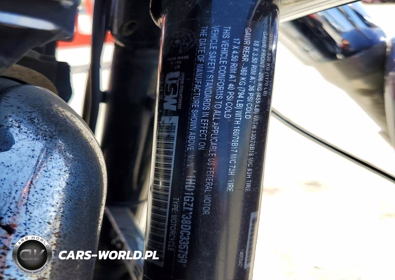 2013 Harley-Davidson Fld Switchback VIN:1HD1GZM38DC335759 - 9