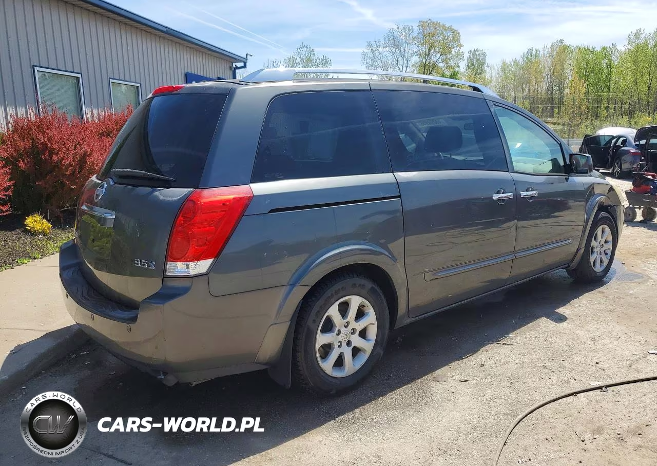 2008 Nissan Quest 3.5 VIN:5N1BV28U38N115800 - 3