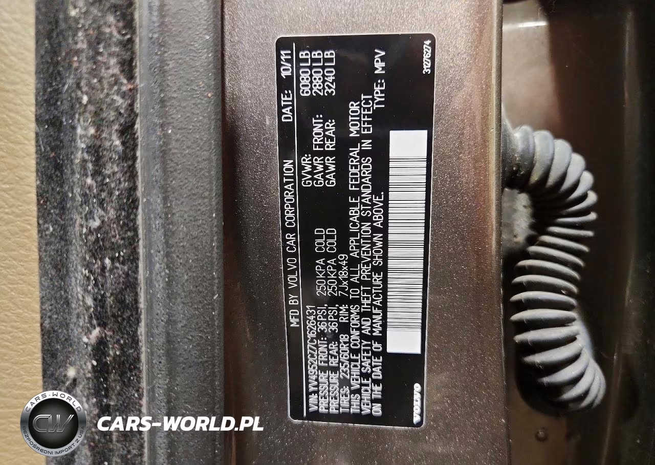 2012 Volvo Xc90 3.2 VIN:YV4952CZ7C1626431 - 14
