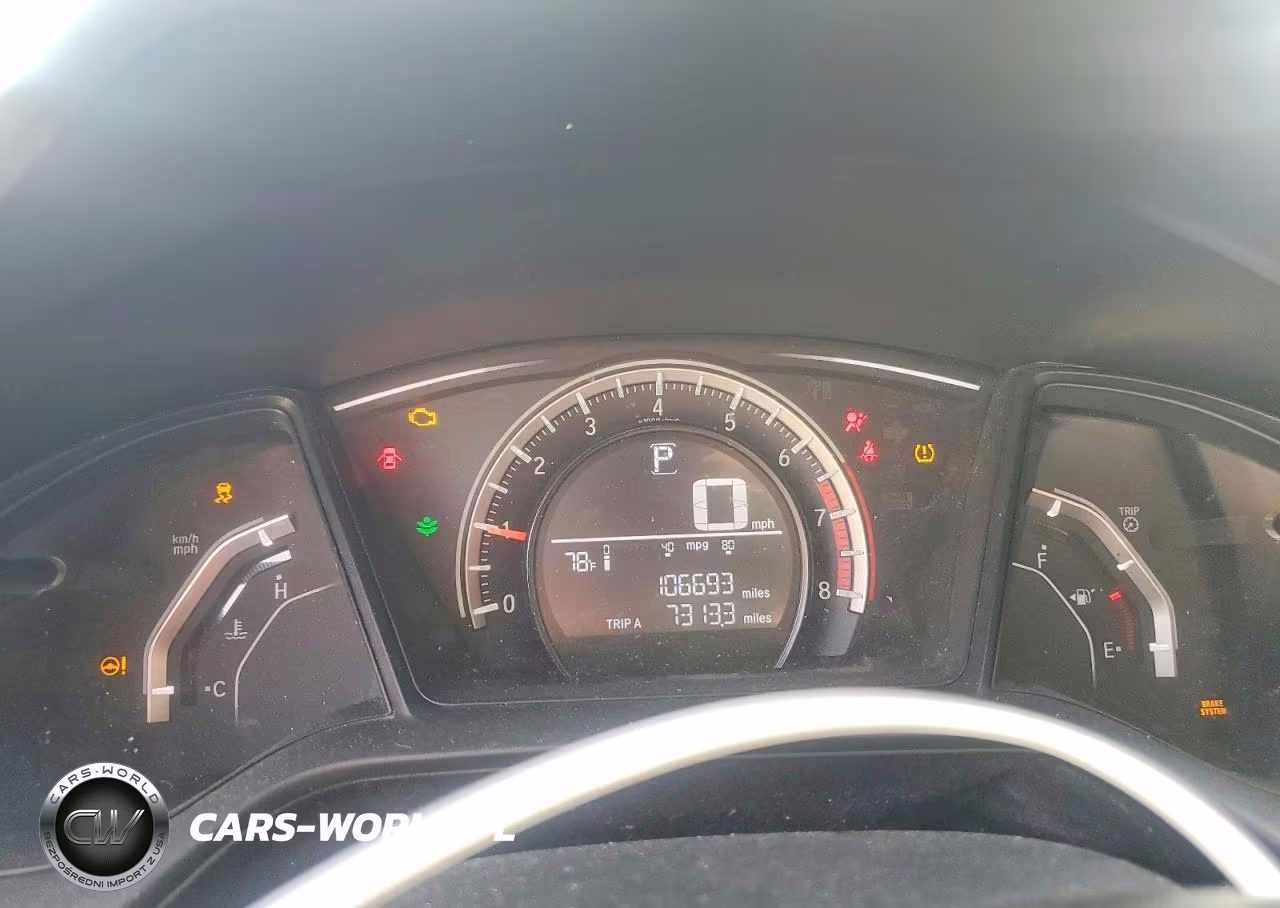 2017 Honda Civic Lx VIN:SHHFK7H20HU202366 - 9