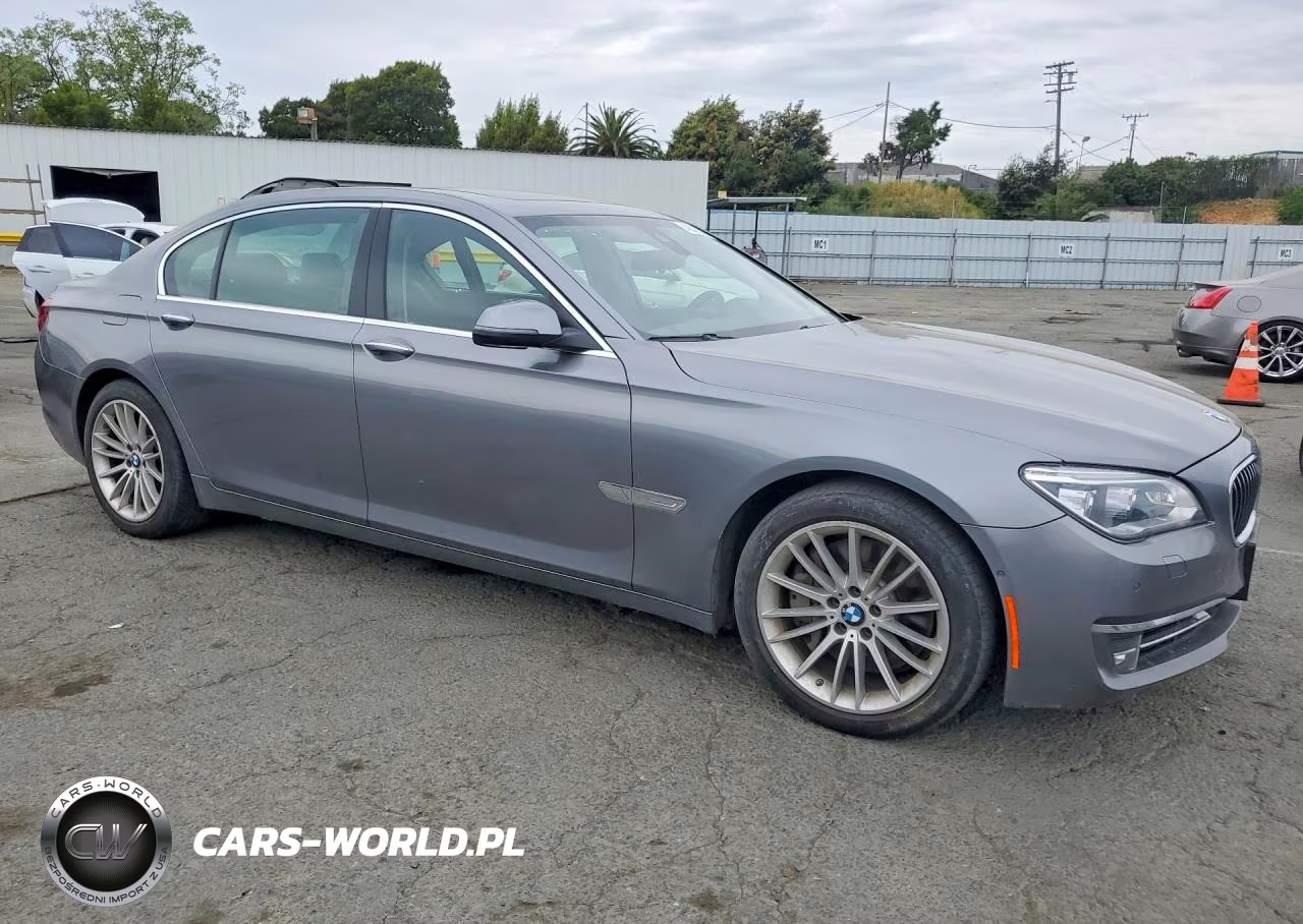 2014 BMW 750 Li VIN:WBAYE8C52ED135424 - 4