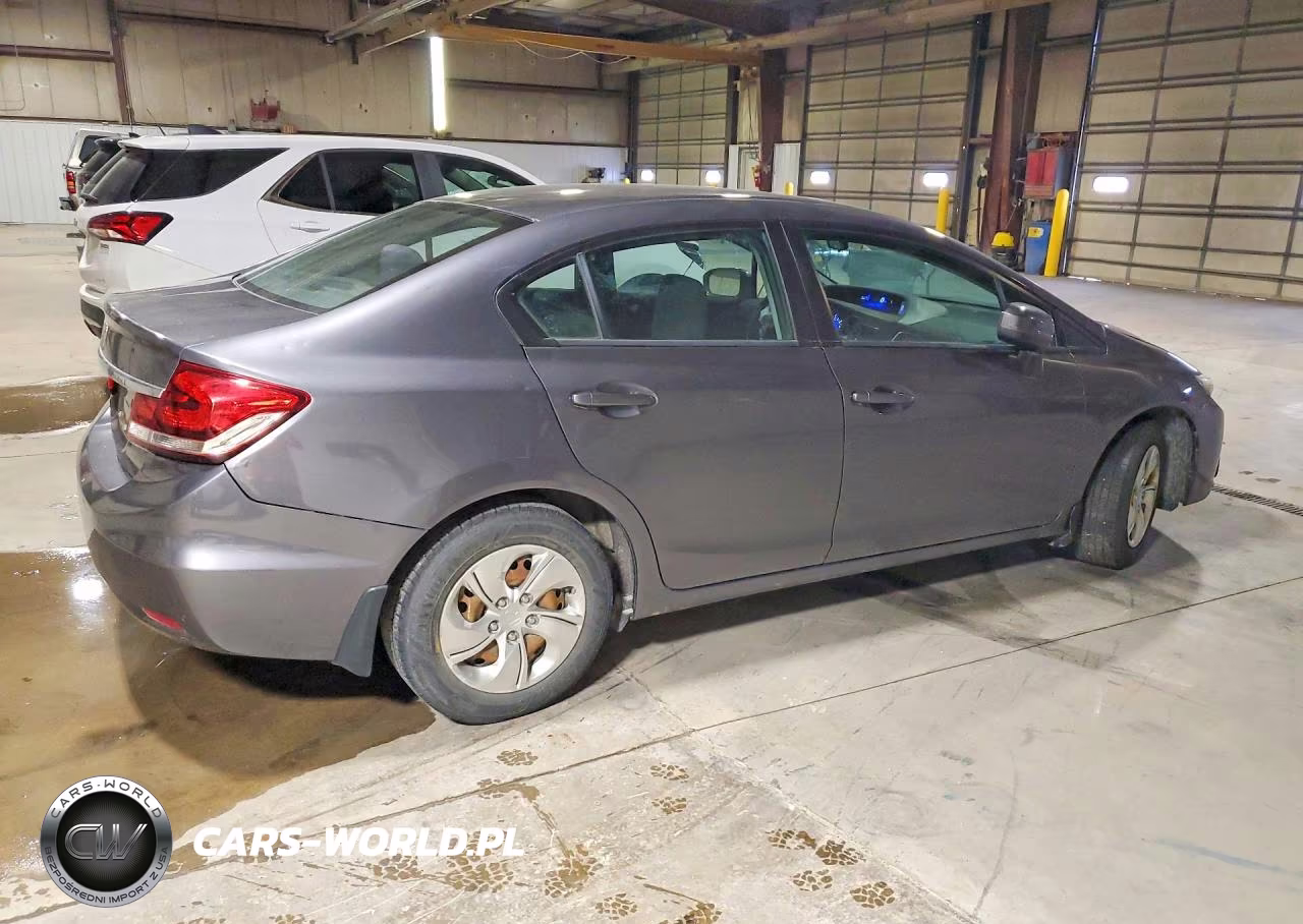 2014 Honda Civic Lx VIN:2HGFB2F5XEH512274 - 3