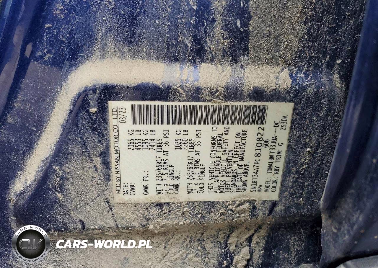 2023 Nissan Rogue S VIN:5N1BT3AA7PC810822 - 13