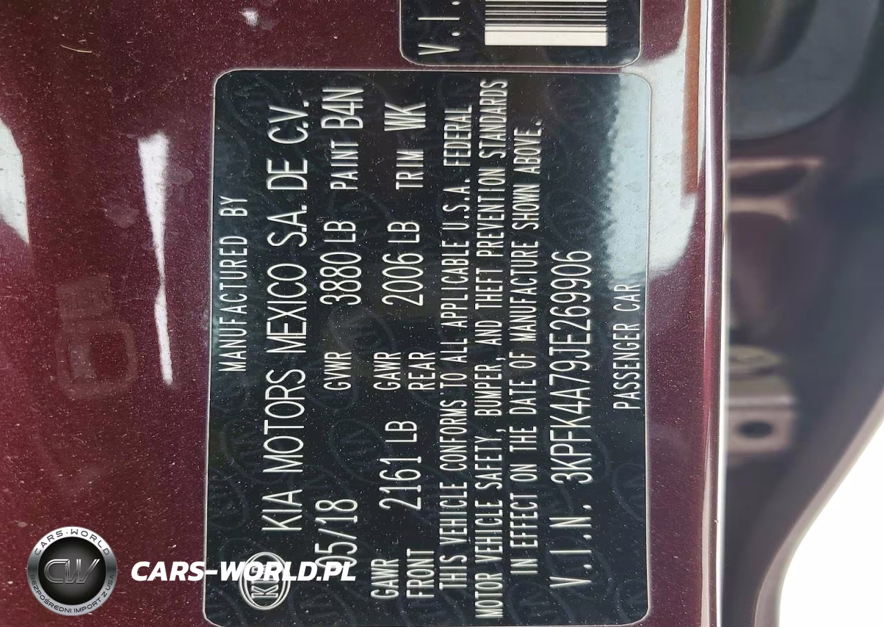 2018 Kia Forte Lx VIN:3KPFK4A79JE269906 - 13