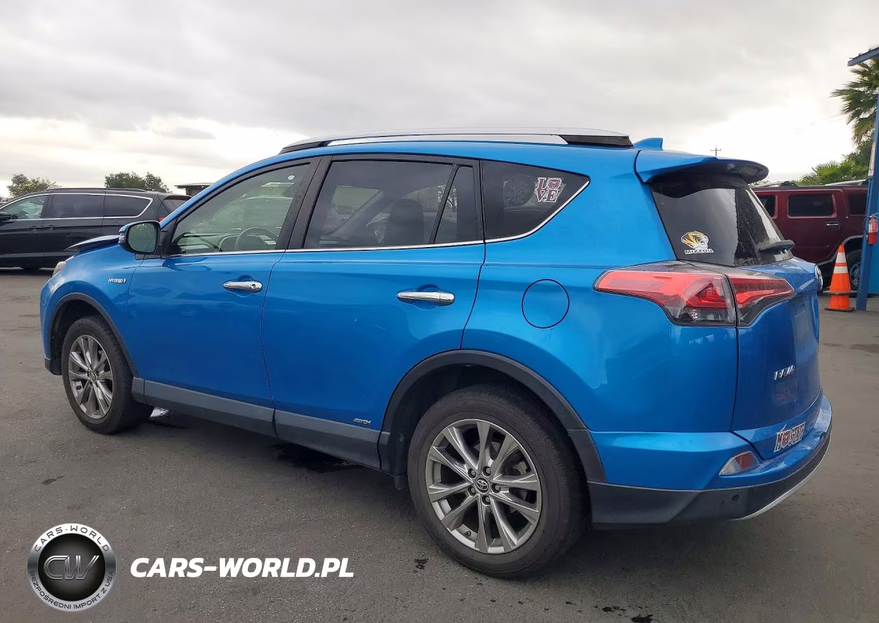 2016 Toyota Rav4 Hybrid Limited VIN:JTMDJREV1GD015763 - 2