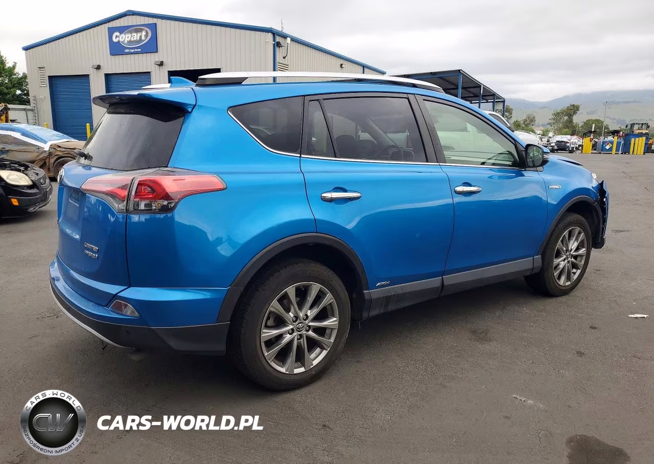 2016 Toyota Rav4 Hybrid Limited VIN:JTMDJREV1GD015763 - 3
