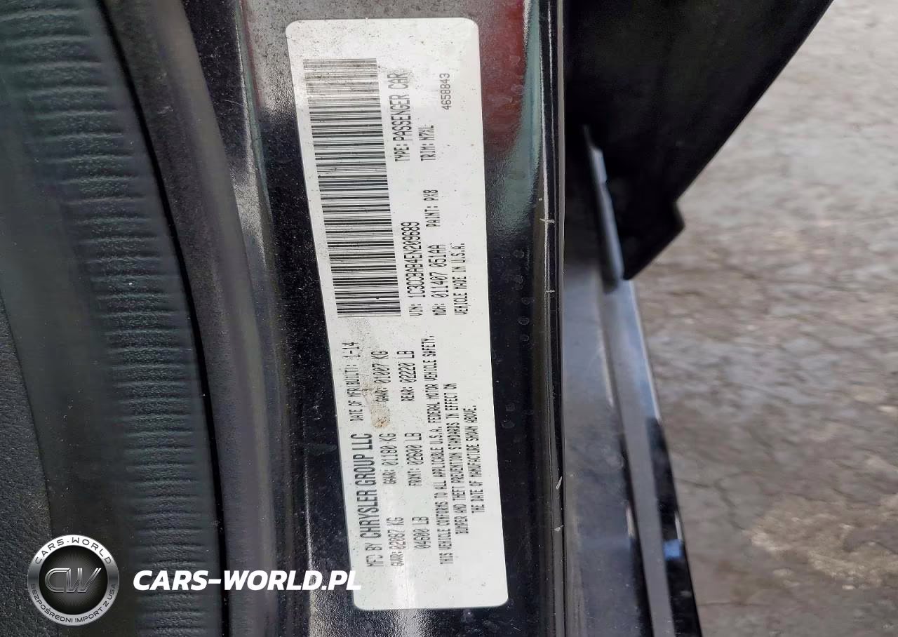 2014 Chrysler 200 Lx VIN:1C3CCBAB4EN209689 - 12