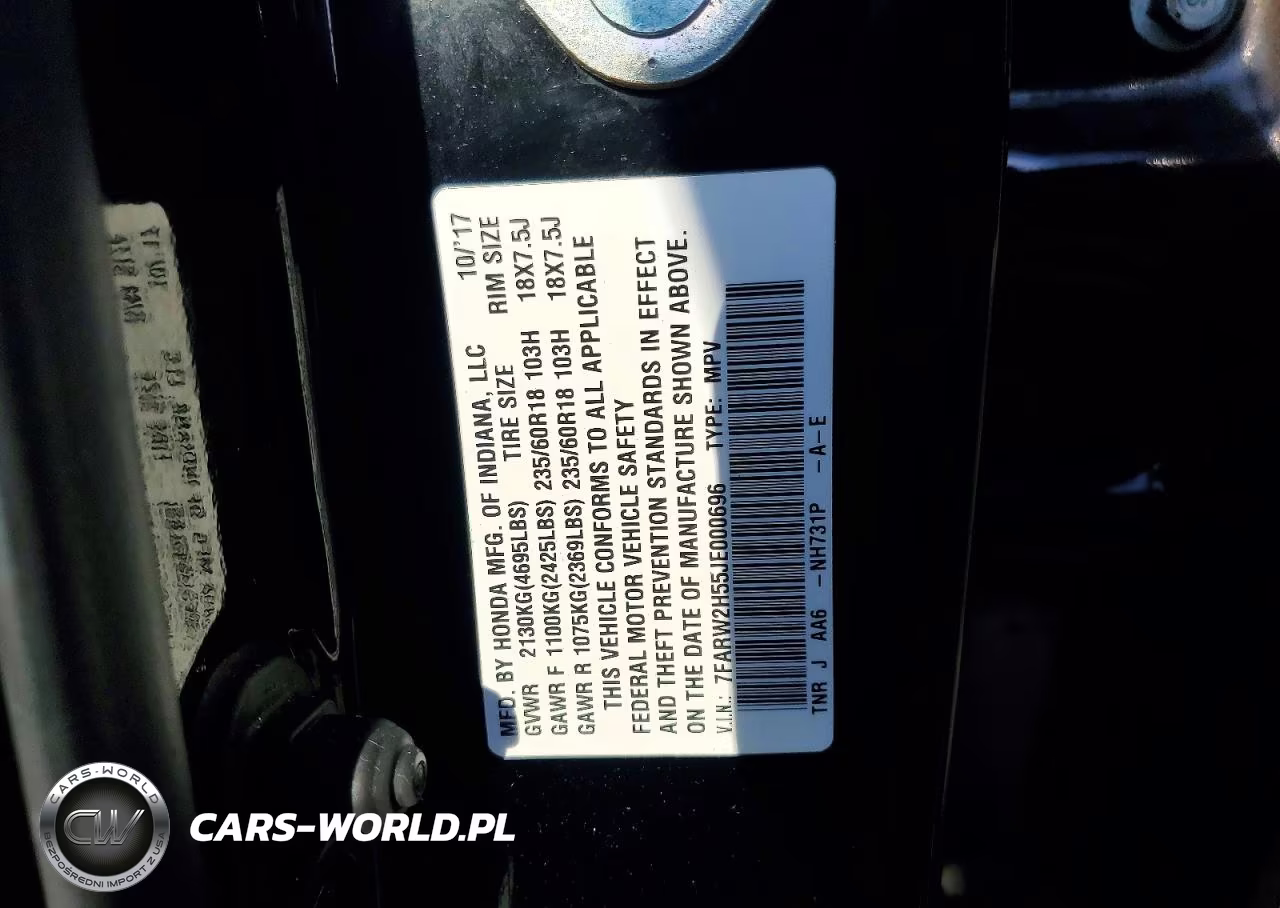 2018 Honda Cr-V Ex VIN:7FARW2H55JE000696 - 12