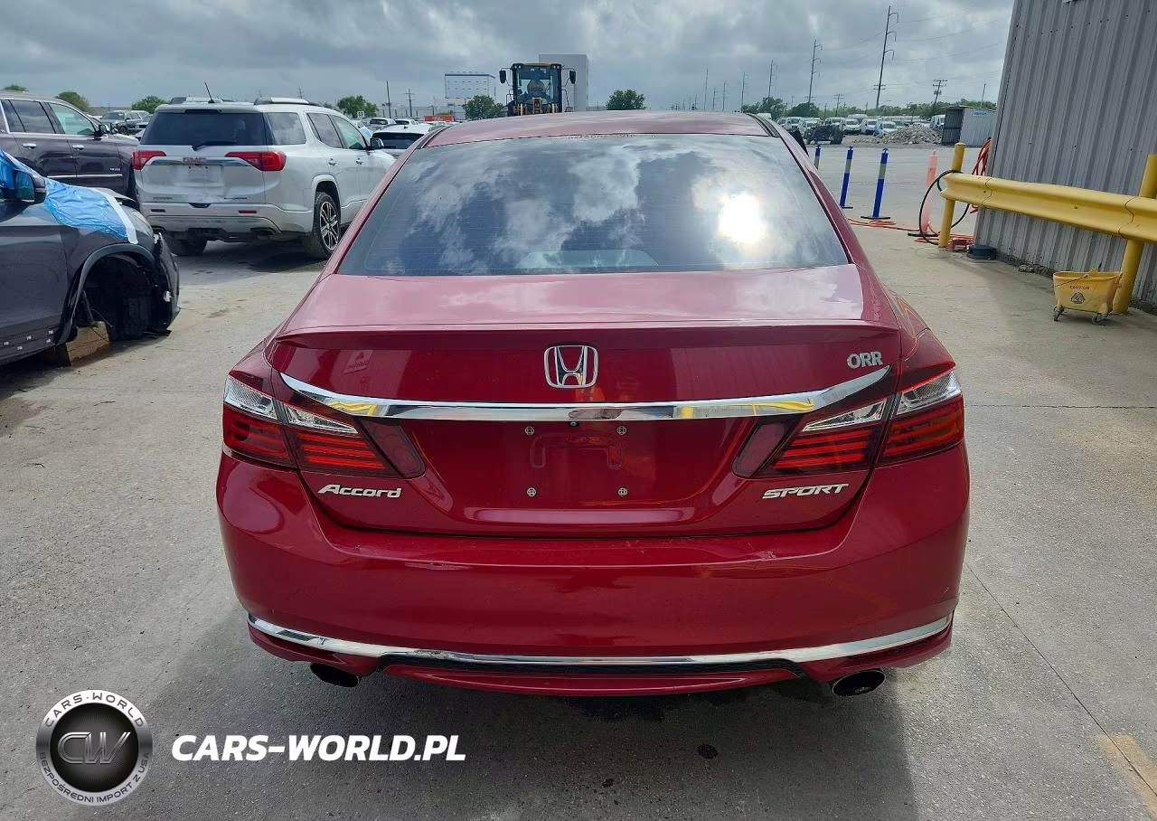 2016 Honda Accord Sport VIN:1HGCR2F56GA225918 - 6