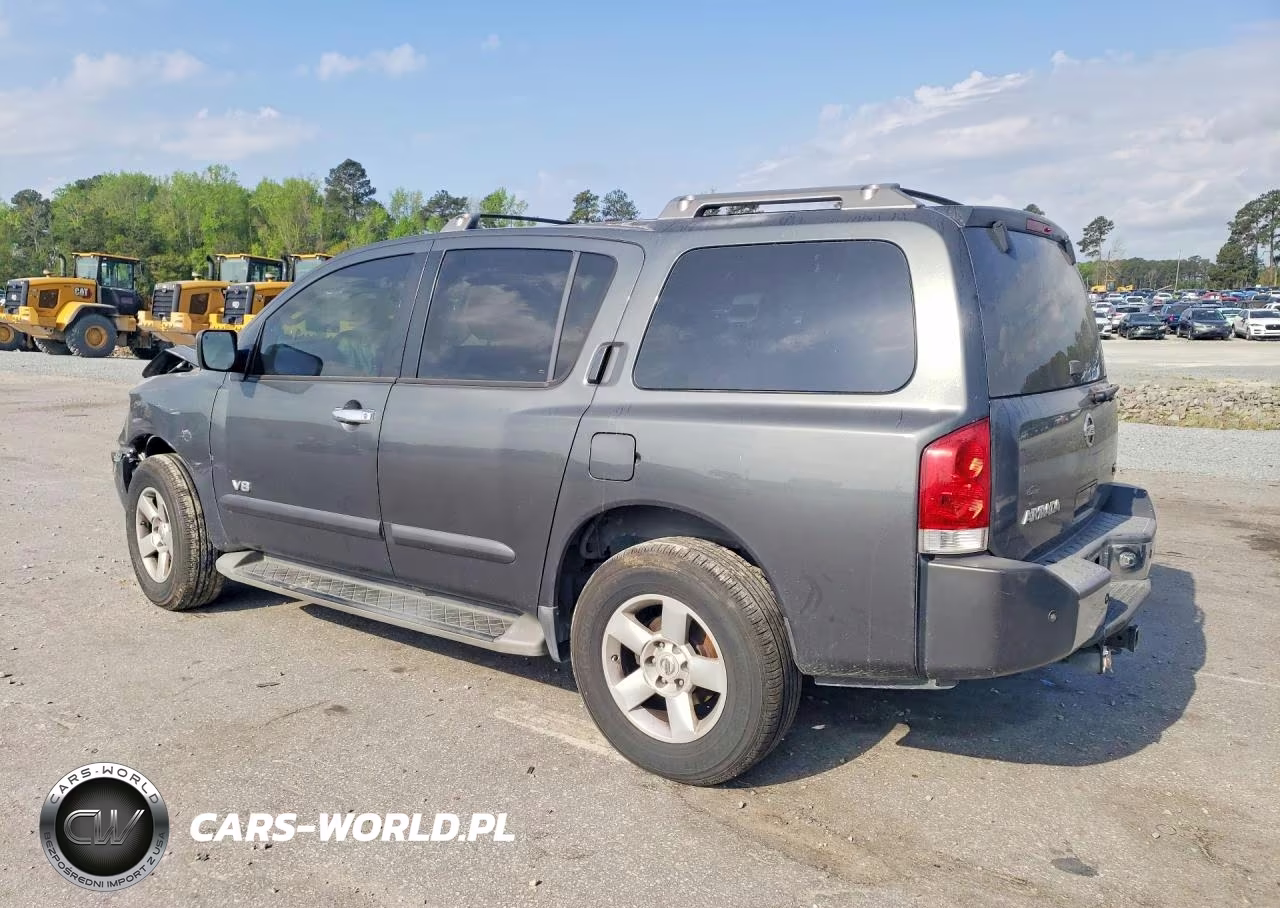 2007 Nissan Armada Se VIN:5N1AA08C77N700185 - 2