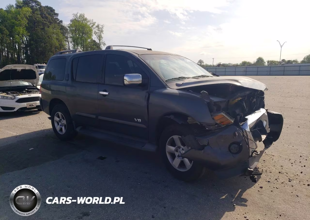 2007 Nissan Armada Se VIN:5N1AA08C77N700185 - 4