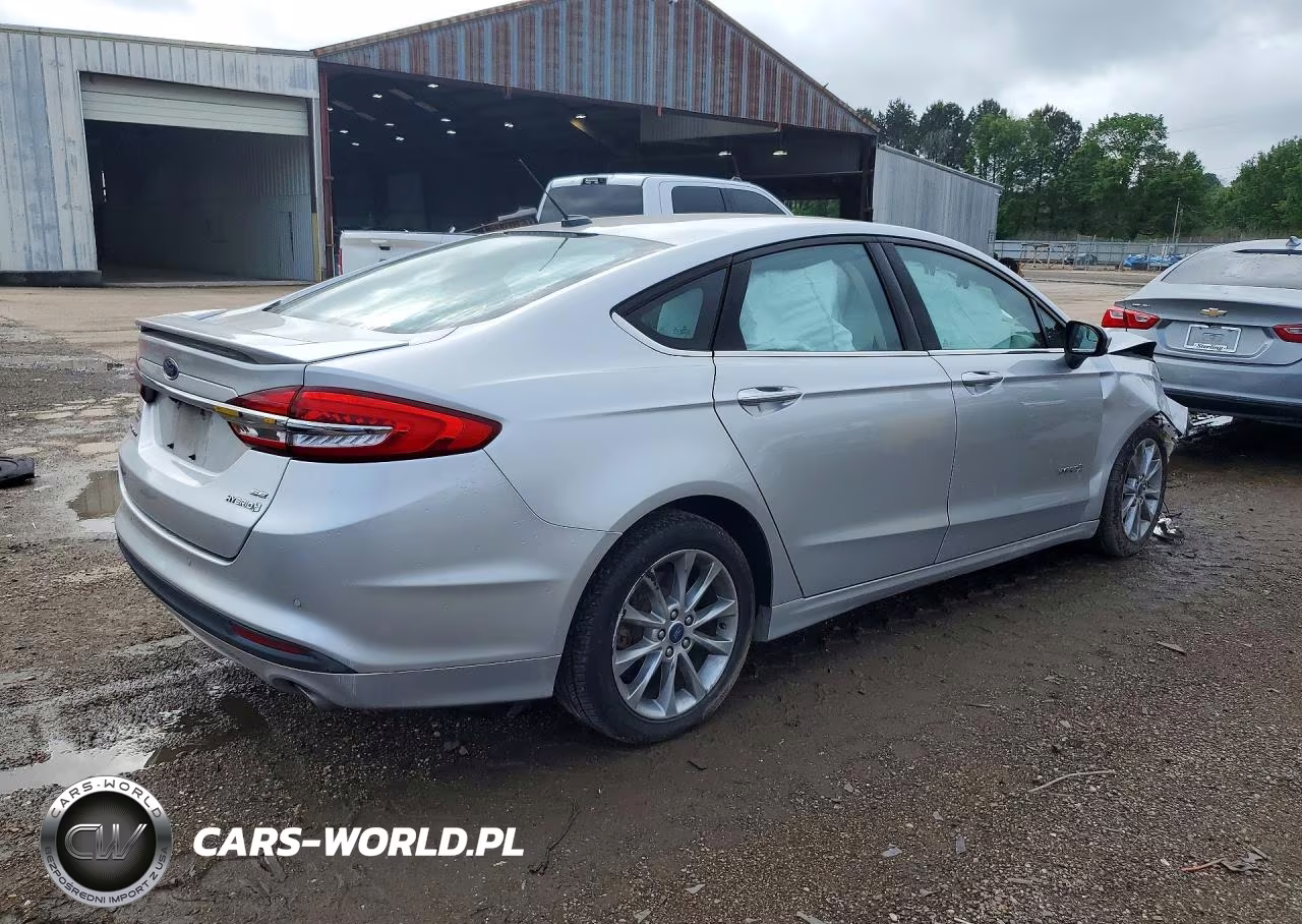 2017 Ford Fusion Se Hybrid VIN:3FA6P0LU2HR325612 - 3
