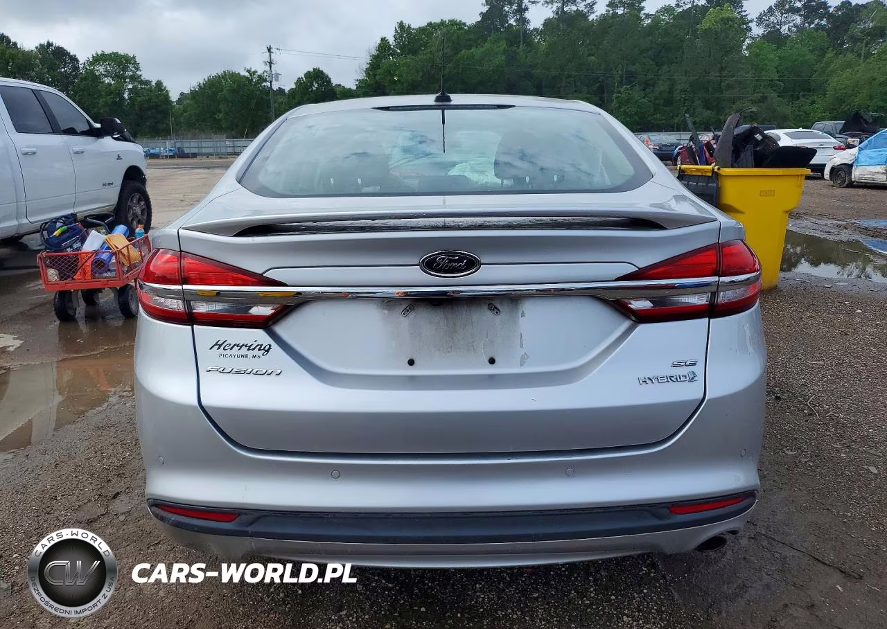 2017 Ford Fusion Se Hybrid VIN:3FA6P0LU2HR325612 - 6