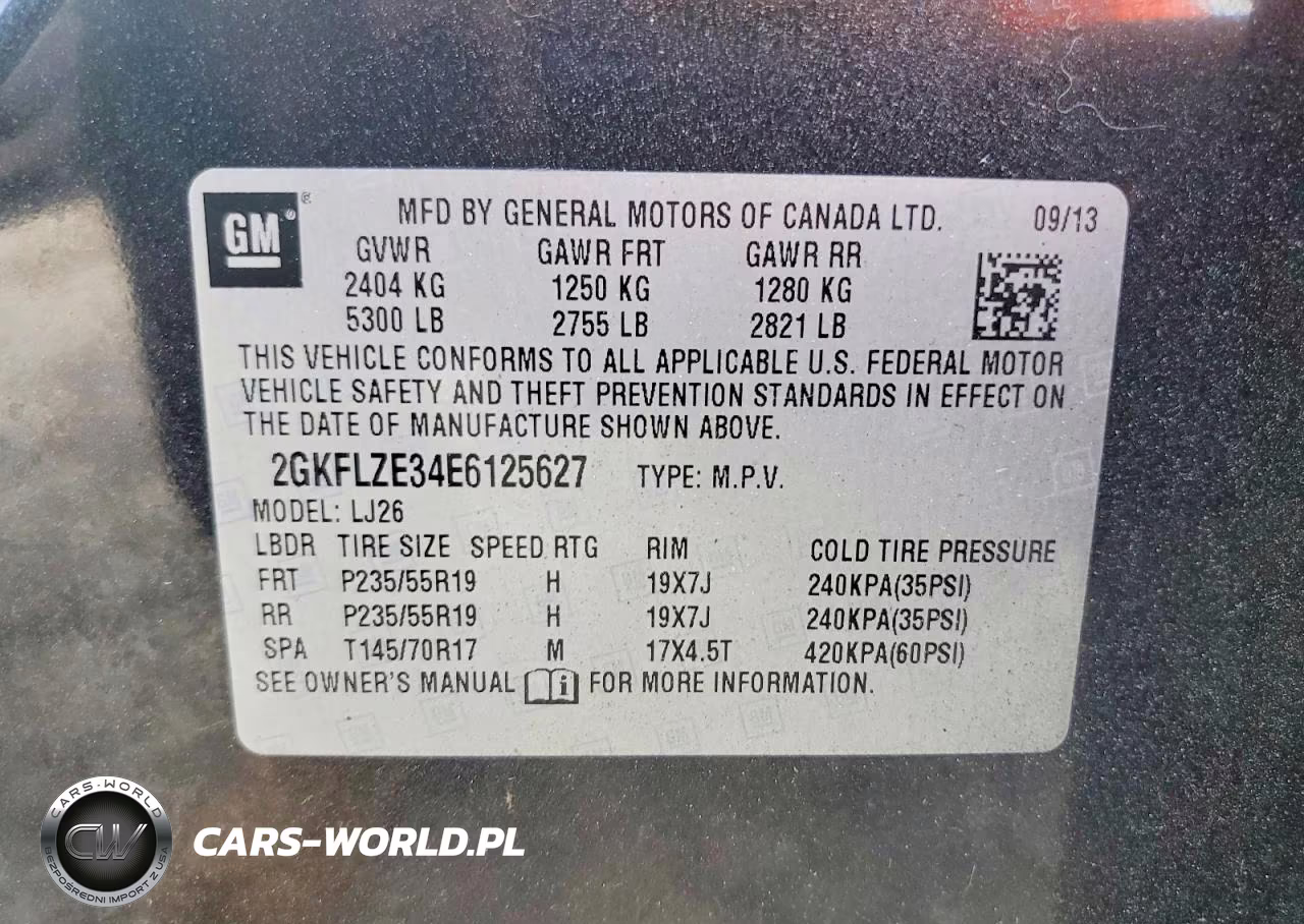 2014 GMC Terrain Denali VIN:2GKFLZE34E6125627 - 14