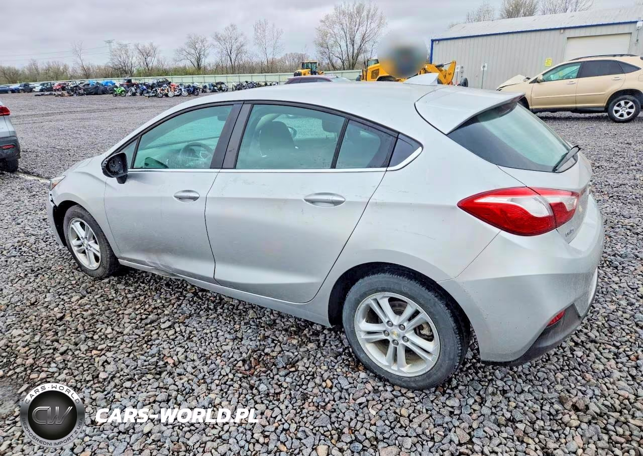 2017 Chevrolet Cruze Lt VIN:3G1BE6SM5HS516168 - 2