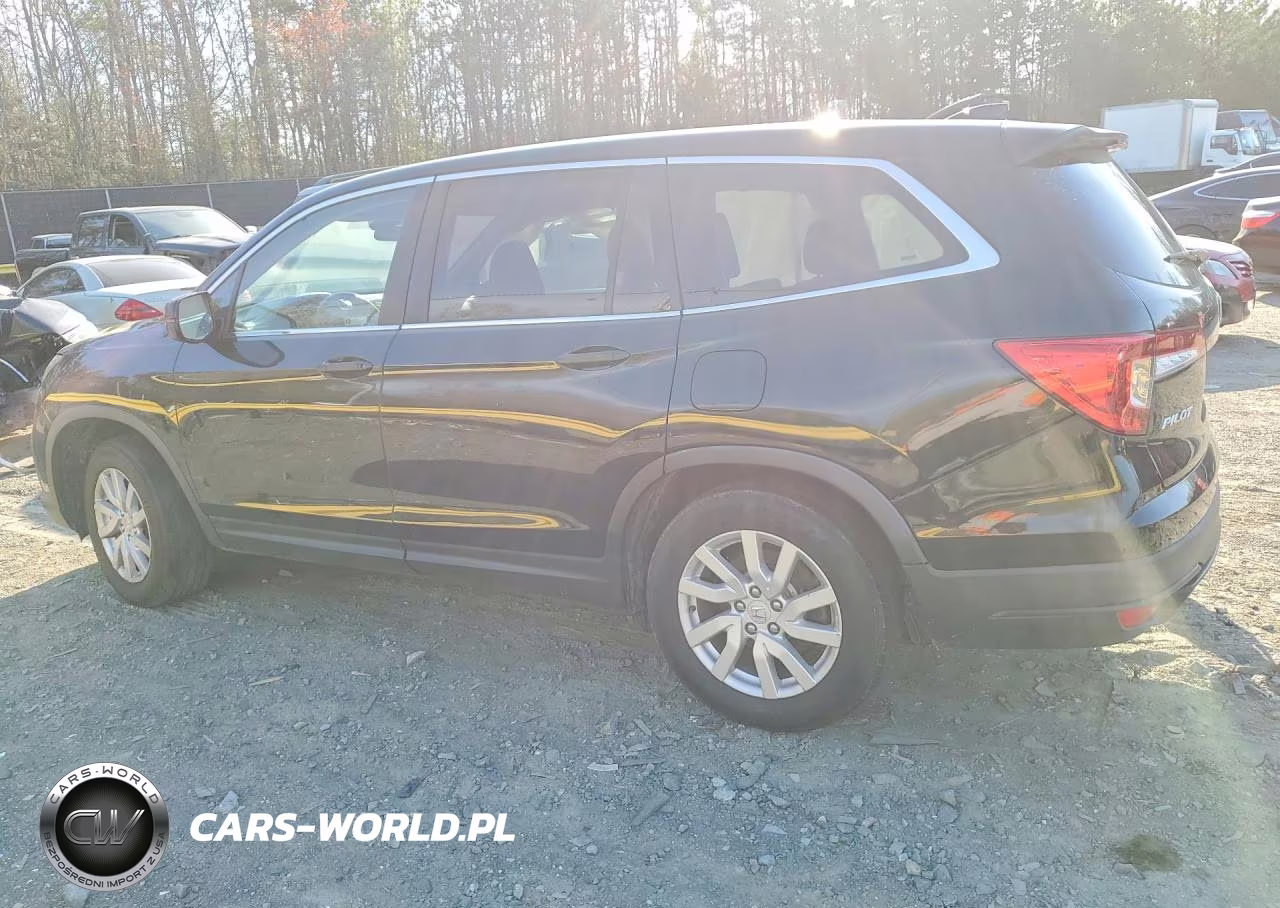2019 Honda Pilot Lx VIN:5FNYF6H19KB061434 - 2