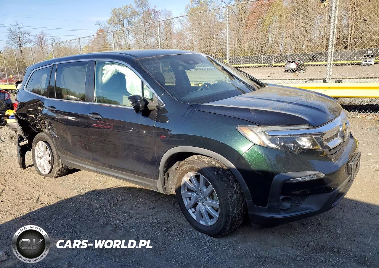 2019 Honda Pilot Lx VIN:5FNYF6H19KB061434 - 4