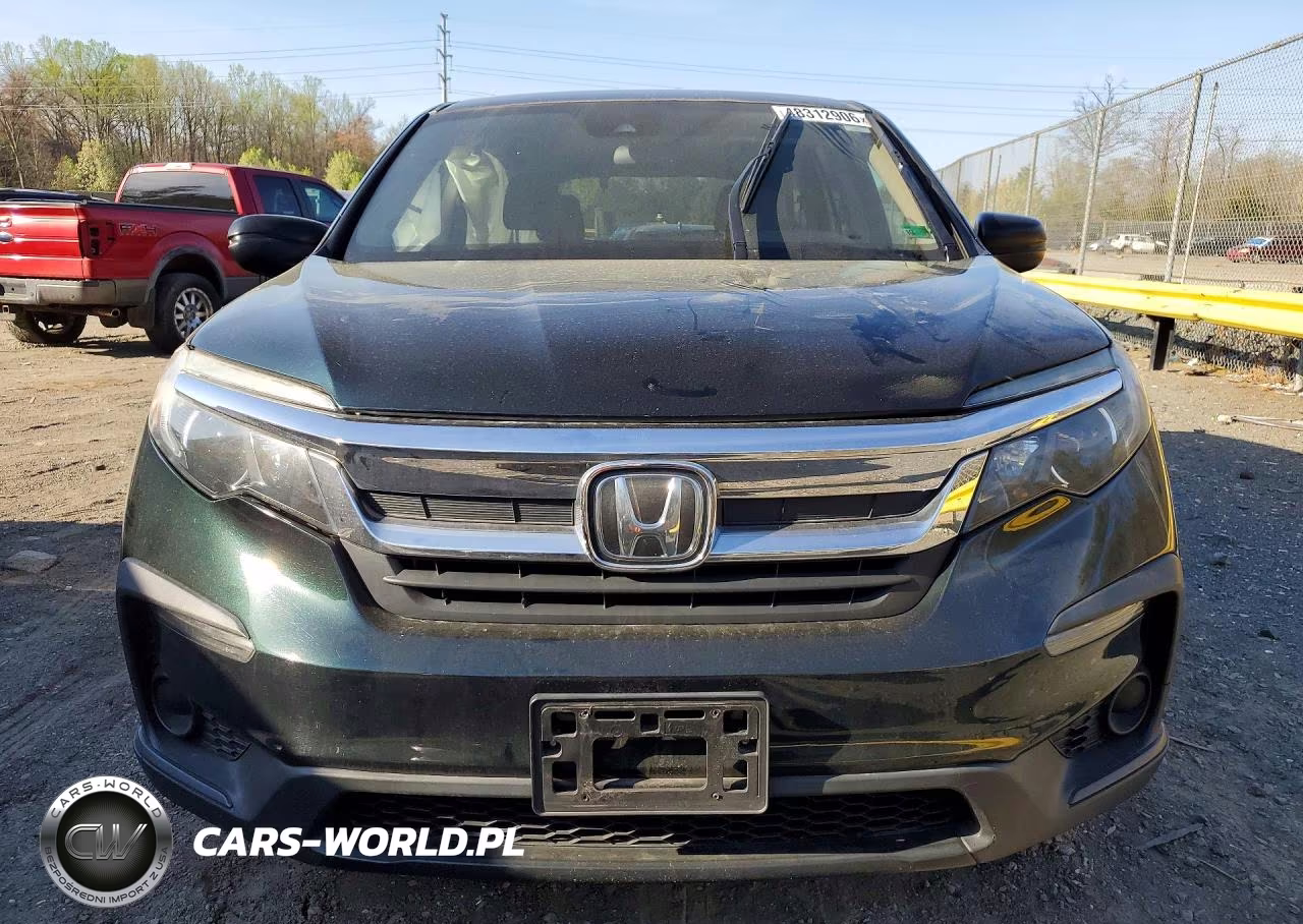 2019 Honda Pilot Lx VIN:5FNYF6H19KB061434 - 5