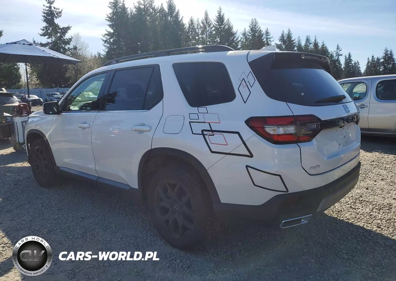 2025 Honda Pilot Touring VIN:5FNYG1H74SB136805 - 2