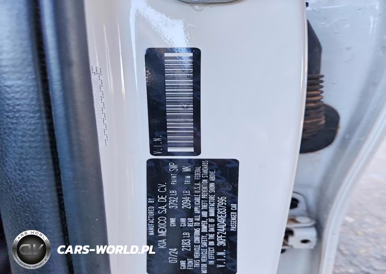 2024 Kia Forte Lxs VIN:3KPF24AD4RE837996 - 13