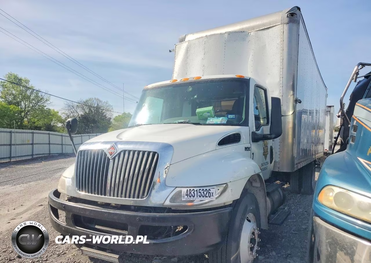 2020 International Mv607 Box Truck VIN:1HTEWMML8LH809576 - 2