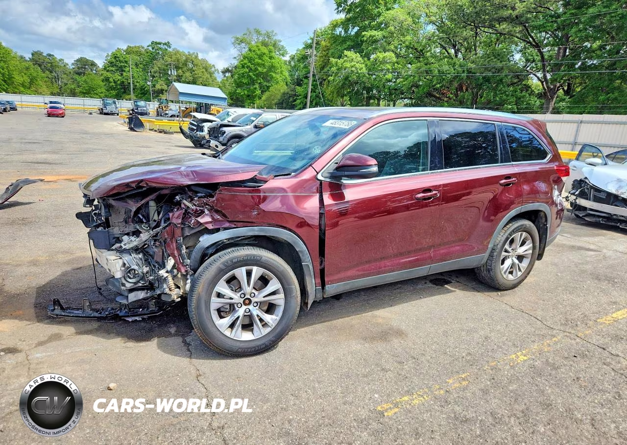 2019 Toyota Highlander Xle – zdjęcie 1 z 14