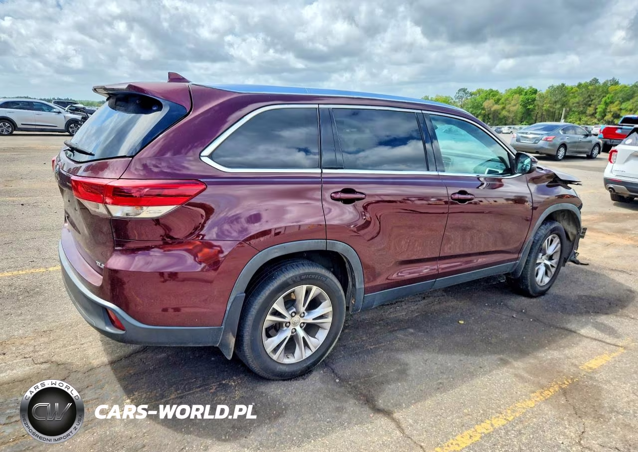 2019 Toyota Highlander Xle VIN:5TDKZRFH5KS352071 - 3