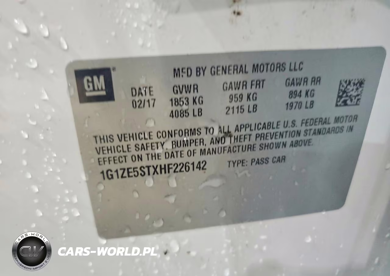 2017 Chevrolet Malibu Lt VIN:1G1ZE5STXHF226142 - 13