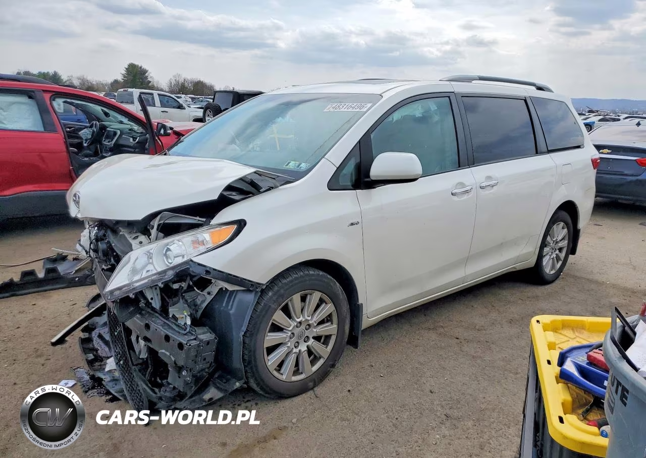 2017 Toyota Sienna Xle Premium 7-Passenger