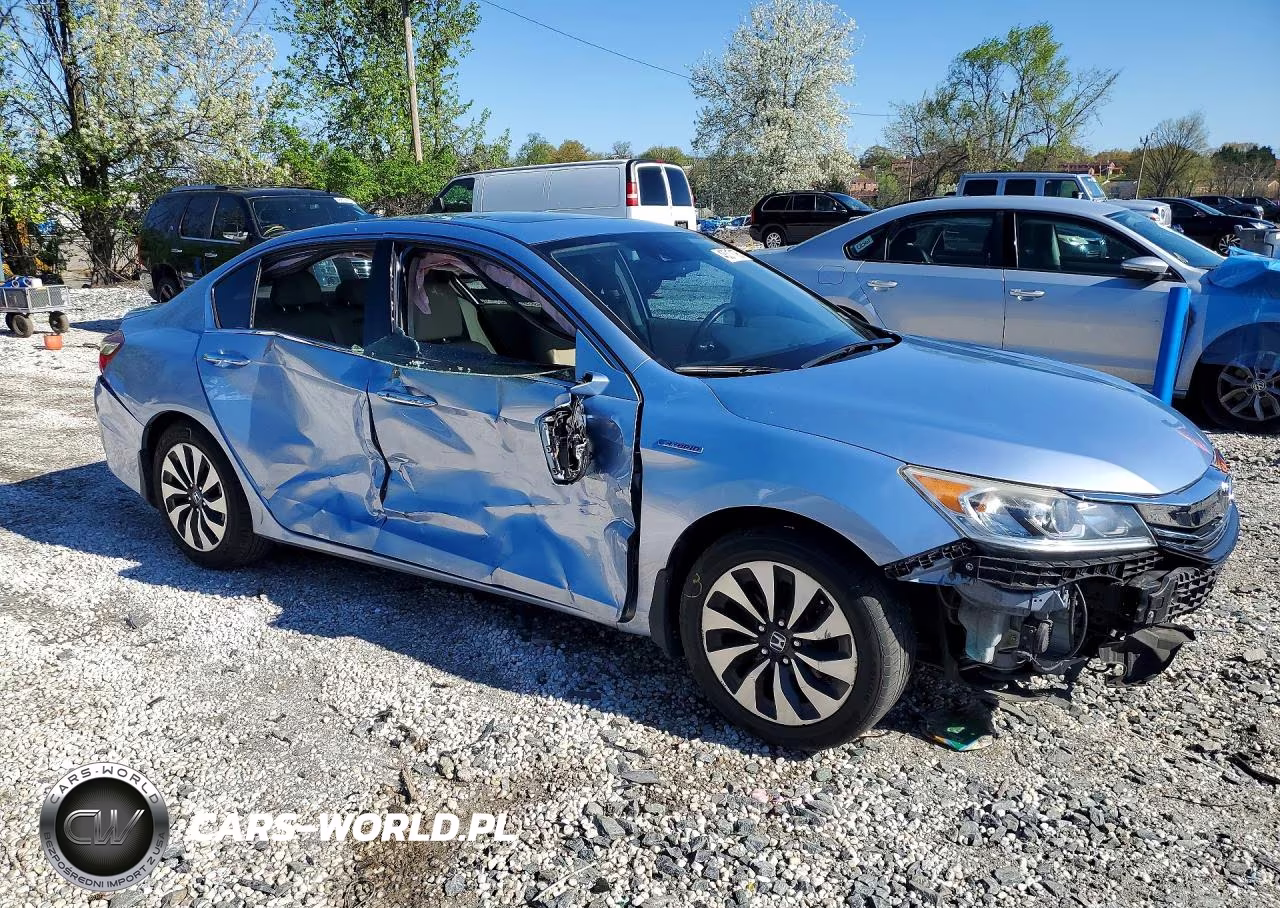 2017 Honda Accord Hybrid Exl VIN:JHMCR6F50HC021271 - 4