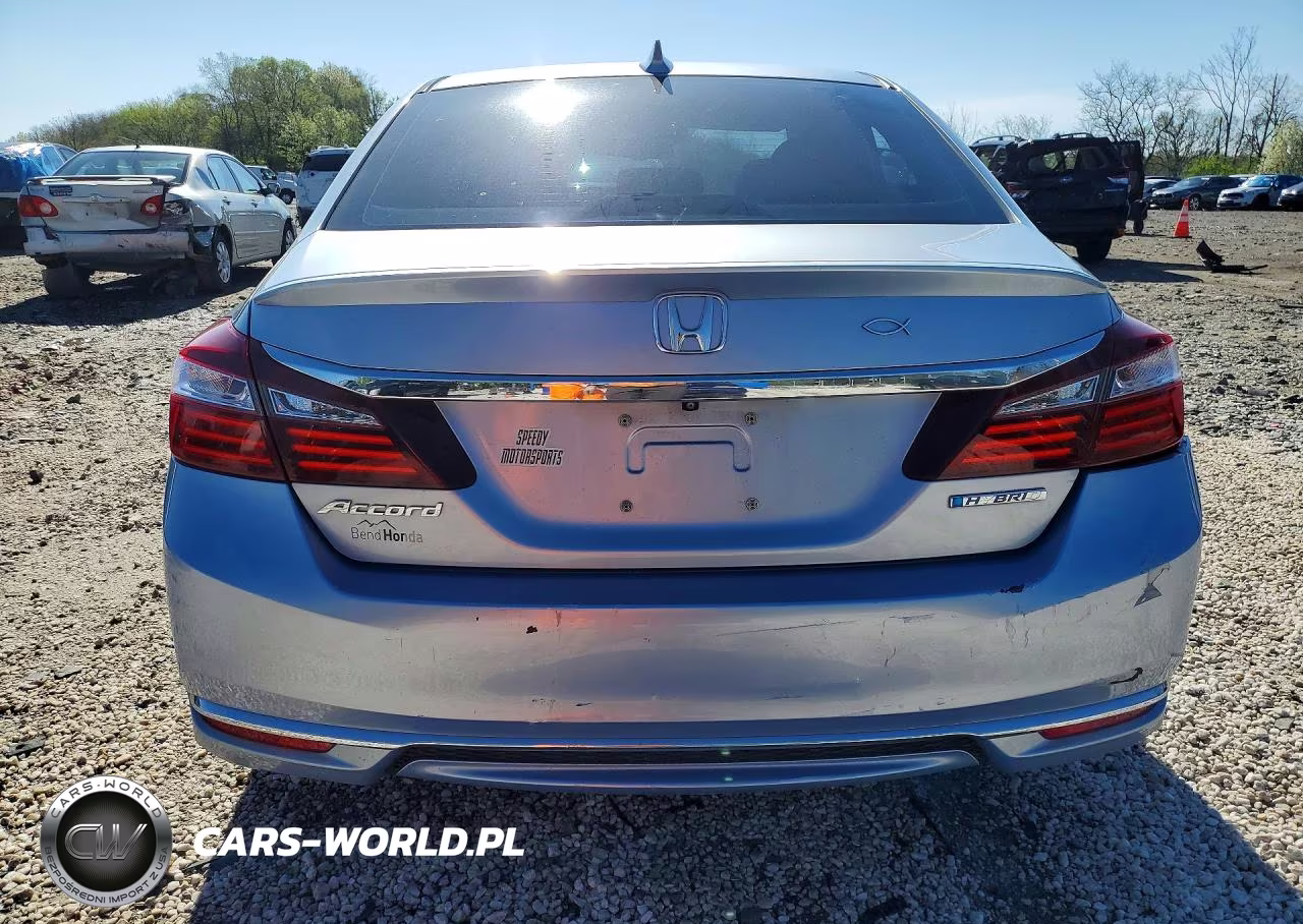 2017 Honda Accord Hybrid Exl VIN:JHMCR6F50HC021271 - 6