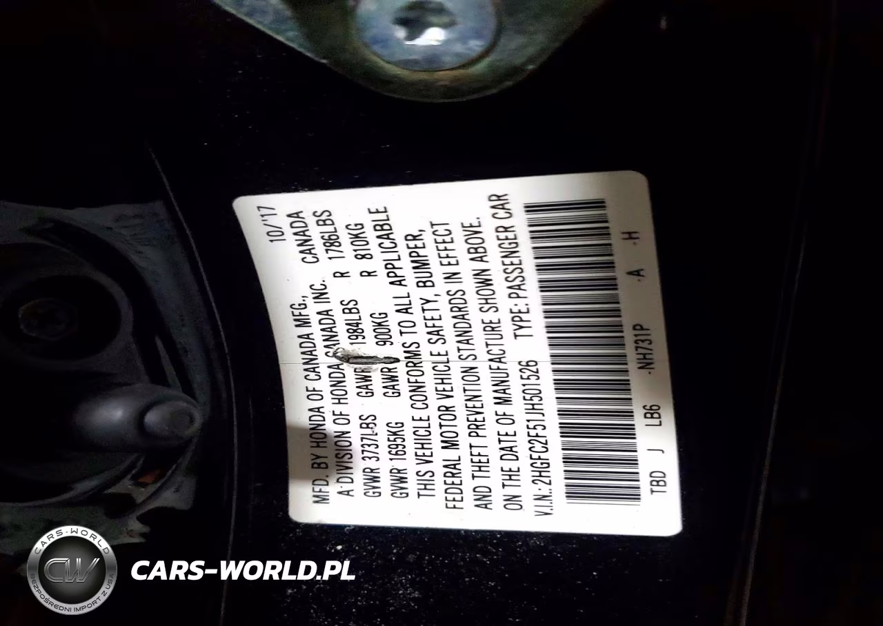2018 Honda Civic Lx VIN:2HGFC2F51JH501526 - 13