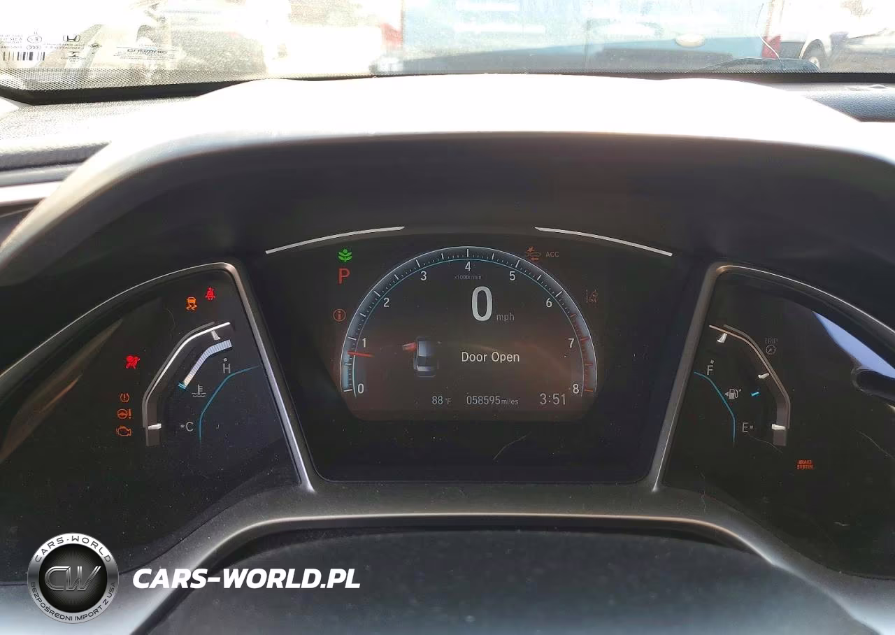 2020 Honda Civic Ex VIN:19XFC1F30LE214085 - 9